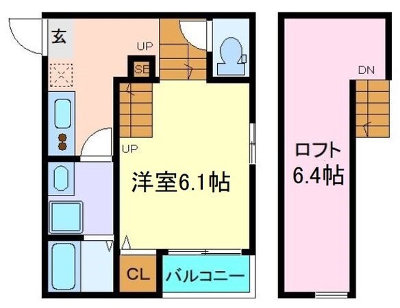 東照宮駅 徒歩10分 2階の物件間取画像